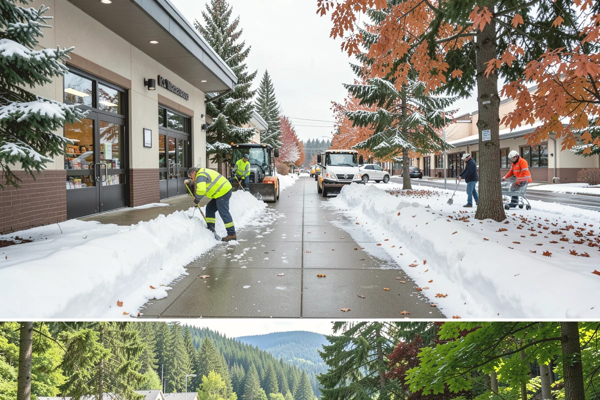Property Management Snow Removal in Lake Forest Park, King County, WA - Establish your portfolio contract before winter begins so every managed property is covered under one plan from the first snow...