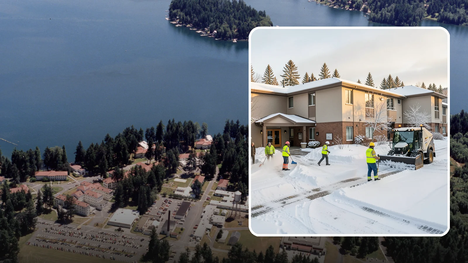 Property Management Snow Removal in Lakewood, Pierce County, WA - We give Western Washington property managers one reliable snow partner for every building in their portfolio, with consistent...