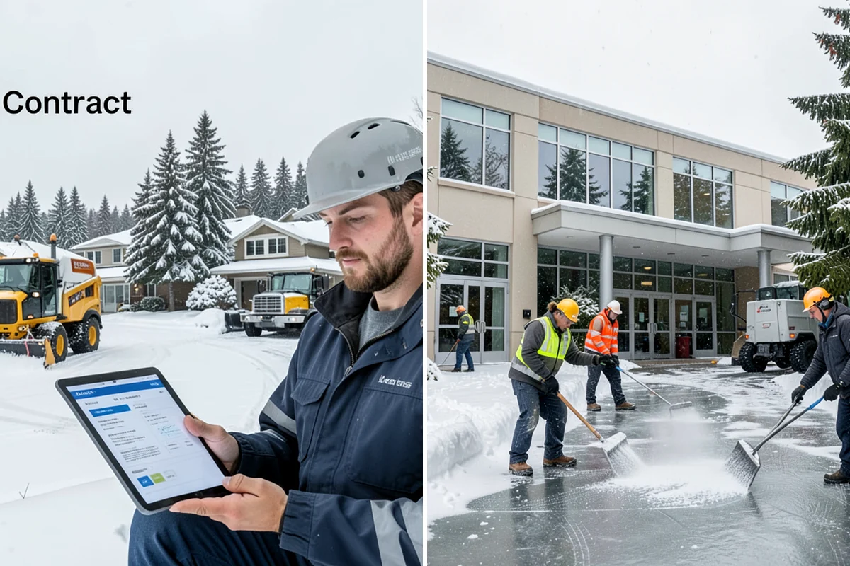 Property Management Snow Removal in Maple Valley, King County, WA - Inventory all managed properties and set service priorities