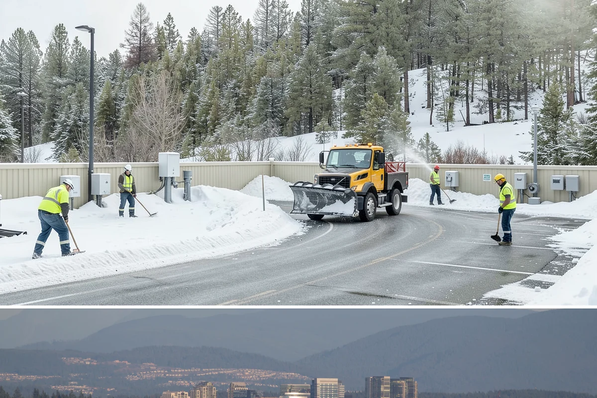 Property Management Snow Removal in Medina, King County, WA - Establish your portfolio contract before winter begins so every managed property is covered under one plan from the first snow...