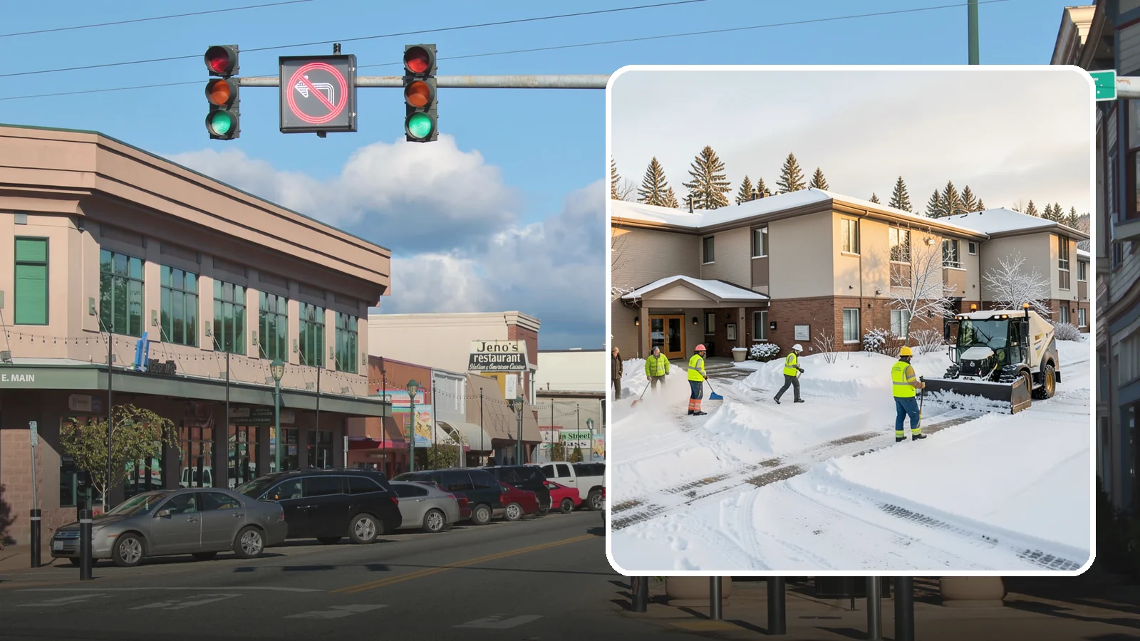 Property Management Snow Removal in Monroe, Snohomish County, WA - We give Western Washington property managers one reliable snow partner for every building in their portfolio, with consistent...