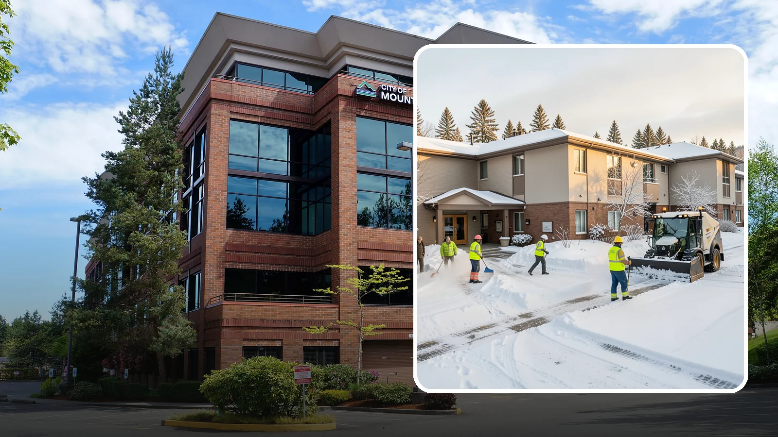 Property Management Snow Removal in Mountlake Terrace, Snohomish County, WA - We give Western Washington property managers one reliable snow partner for every building in their portfolio, with consistent...
