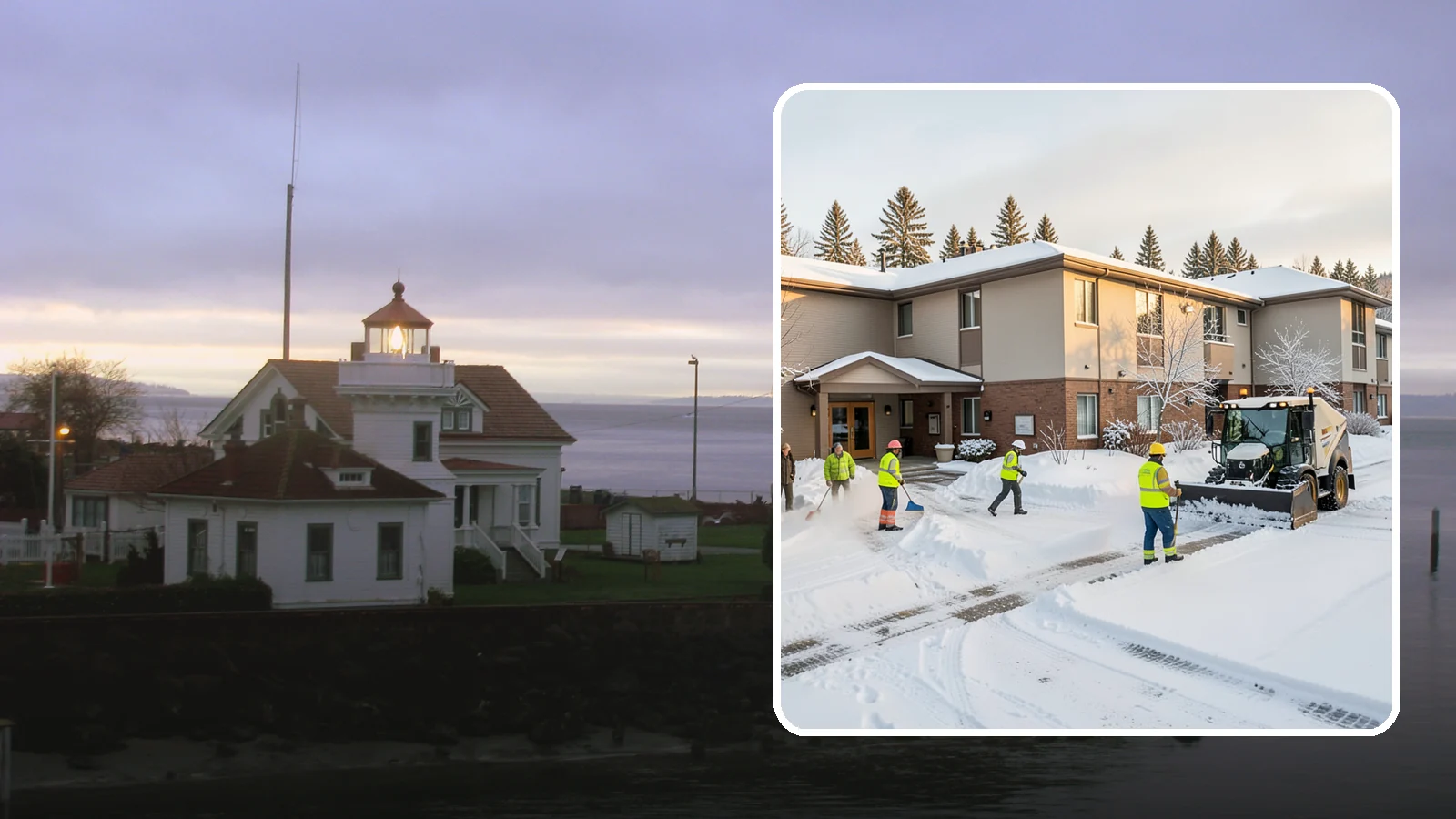 Property Management Snow Removal in Mukilteo, Snohomish County, WA - We give Western Washington property managers one reliable snow partner for every building in their portfolio, with consistent...
