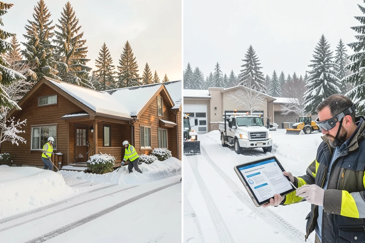 Property Management Snow Removal in Mukilteo, Snohomish County, WA - Inventory all managed properties and set service priorities