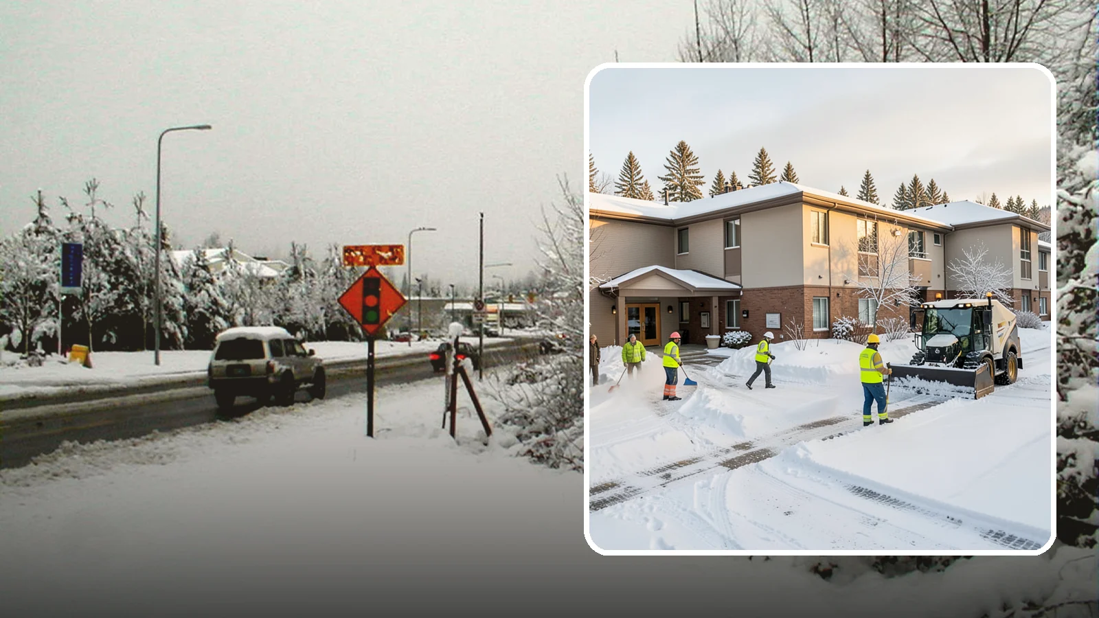 Property Management Snow Removal in Newcastle, King County, WA - We give Western Washington property managers one reliable snow partner for every building in their portfolio, with consistent...