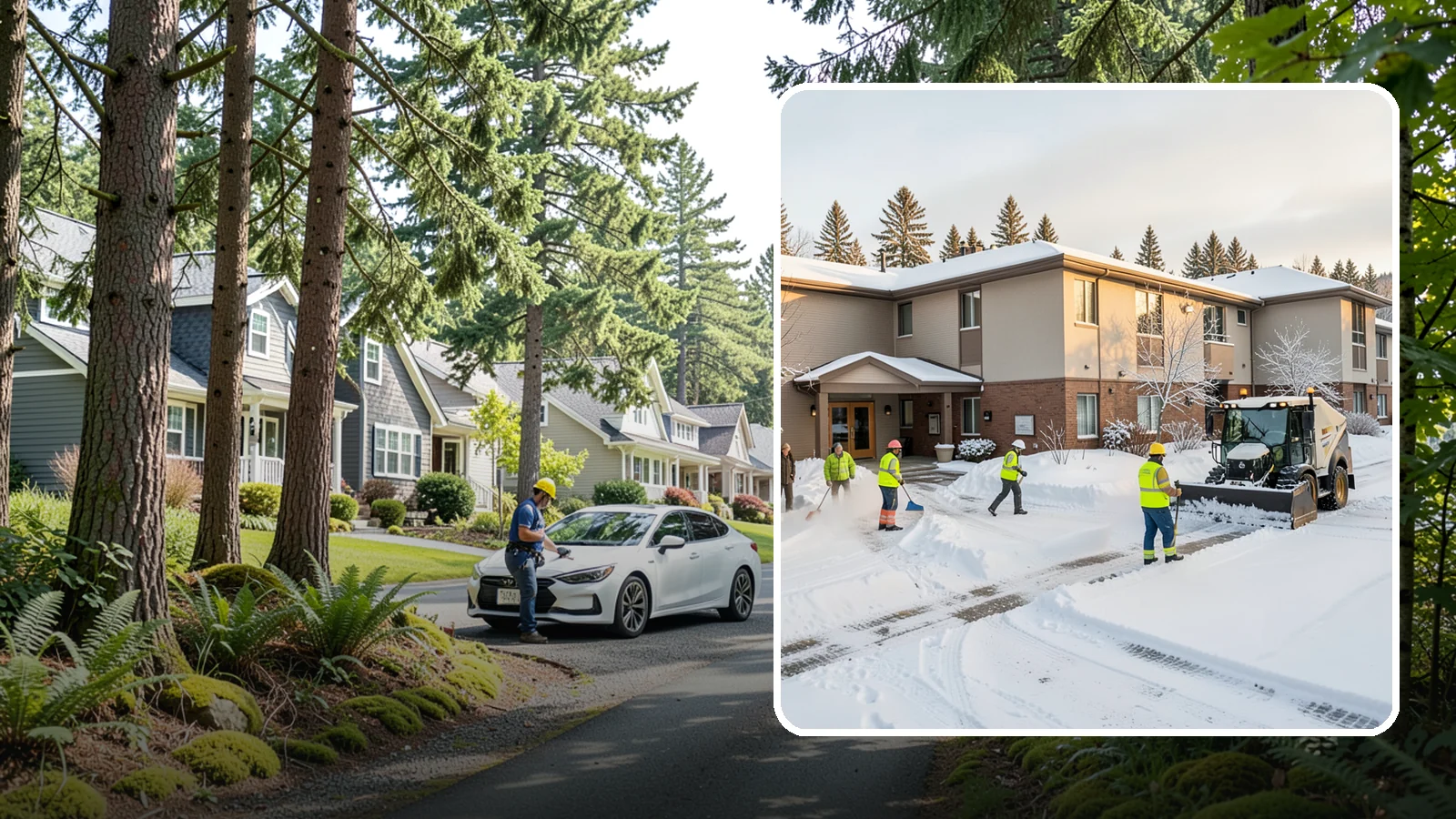 Property Management Snow Removal in Normandy Park, King County, WA - We give Western Washington property managers one reliable snow partner for every building in their portfolio, with consistent...
