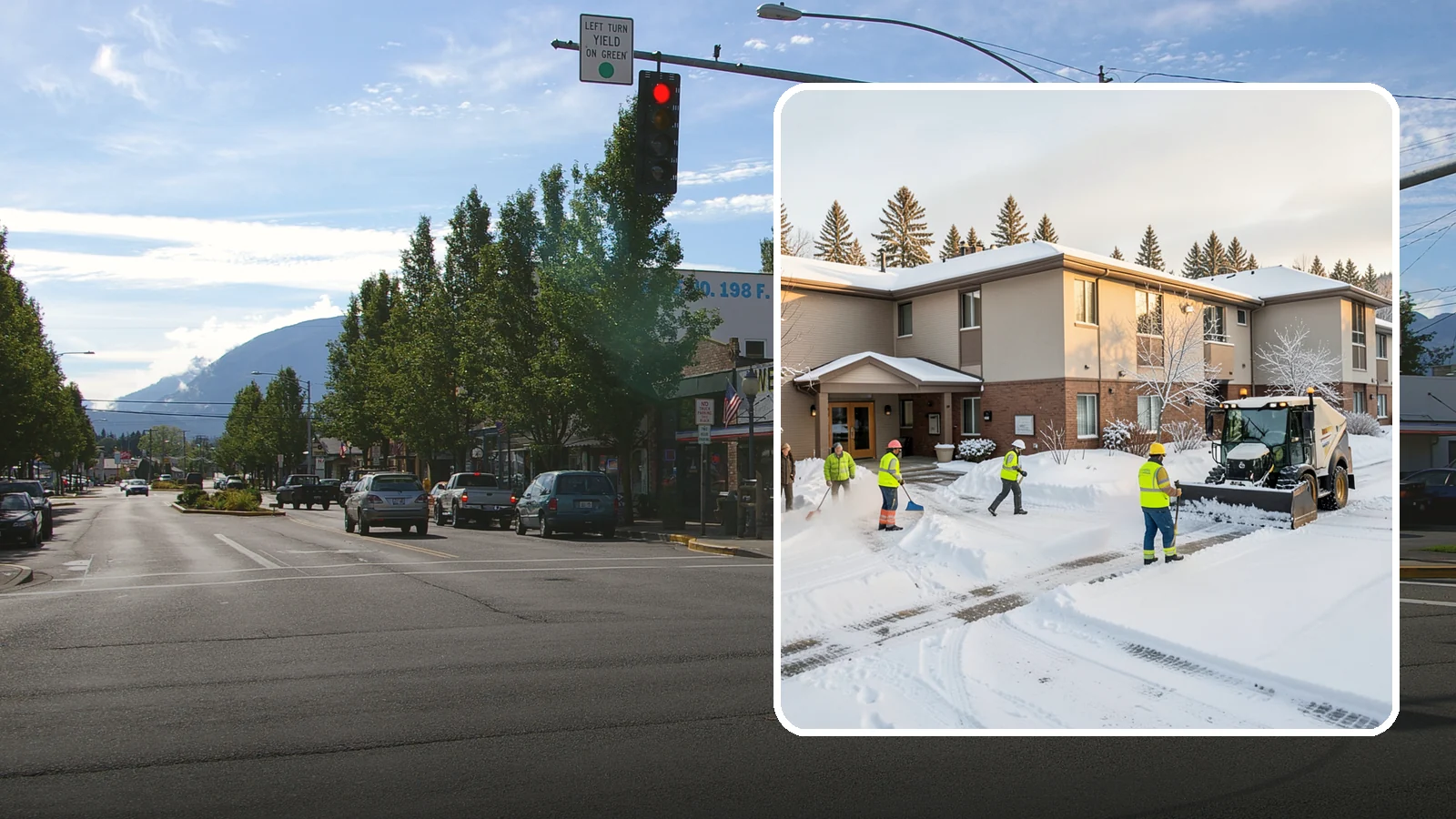 Property Management Snow Removal in North Bend, King County, WA - We give Western Washington property managers one reliable snow partner for every building in their portfolio, with consistent...