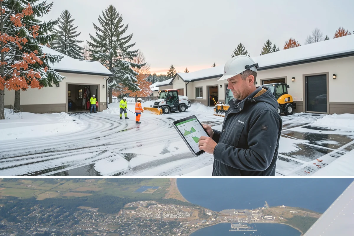 Property Management Snow Removal in Oak Harbor, Island County, WA - Establish your portfolio contract before winter begins so every managed property is covered under one plan from the first snow...