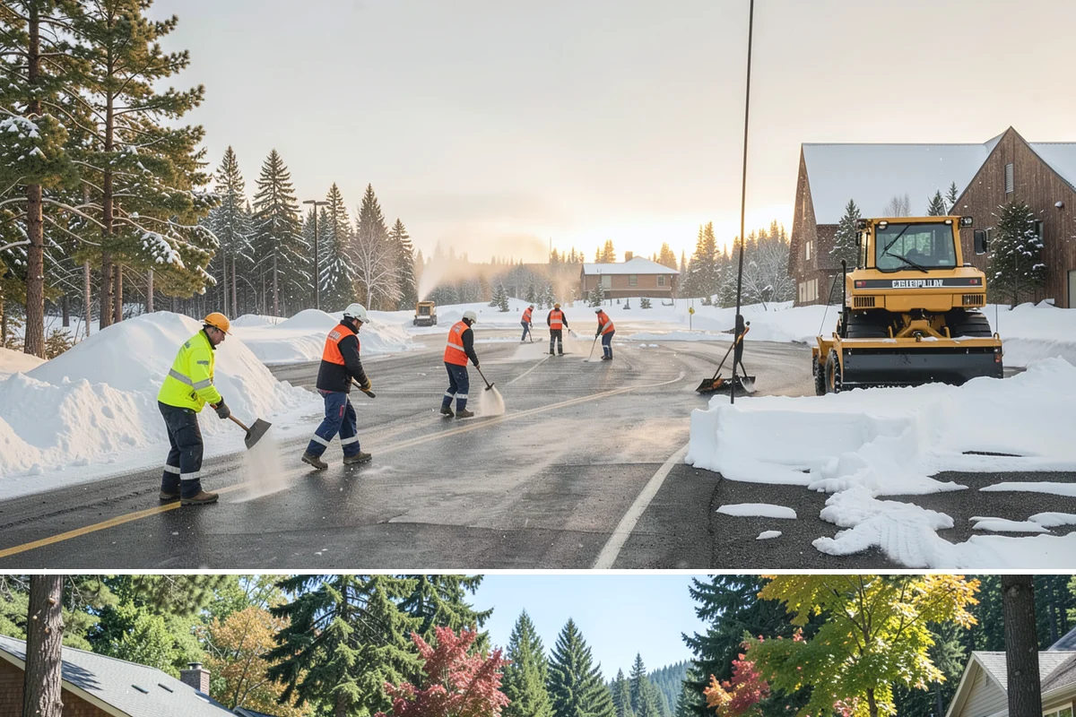 Property Management Snow Removal in Orting, Pierce County, WA - Establish your portfolio contract before winter begins so every managed property is covered under one plan from the first snow...