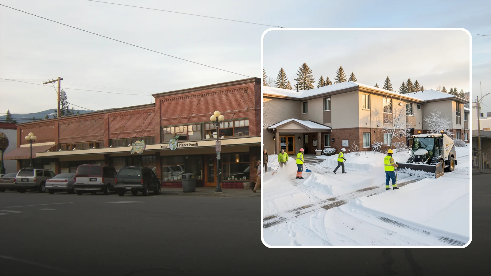 Property Management Snow Removal in Sedro-Woolley, Skagit County, WA - We give Western Washington property managers one reliable snow partner for every building in their portfolio, with consistent...