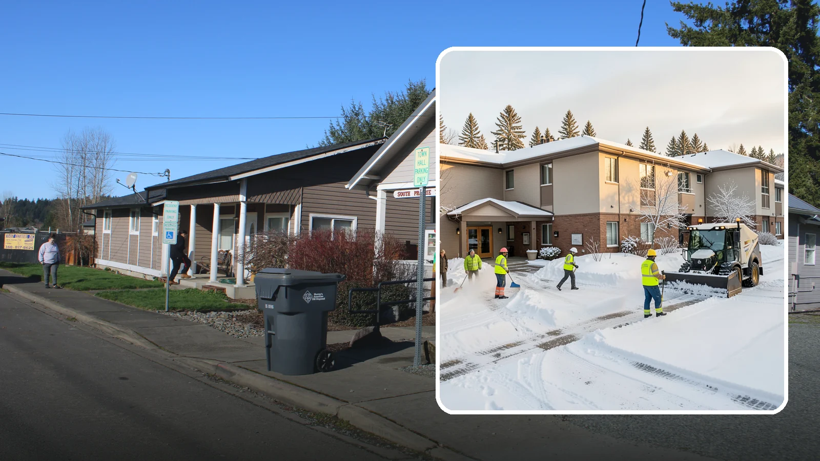 Property Management Snow Removal in South Prairie, Pierce County, WA - We give Western Washington property managers one reliable snow partner for every building in their portfolio, with consistent...