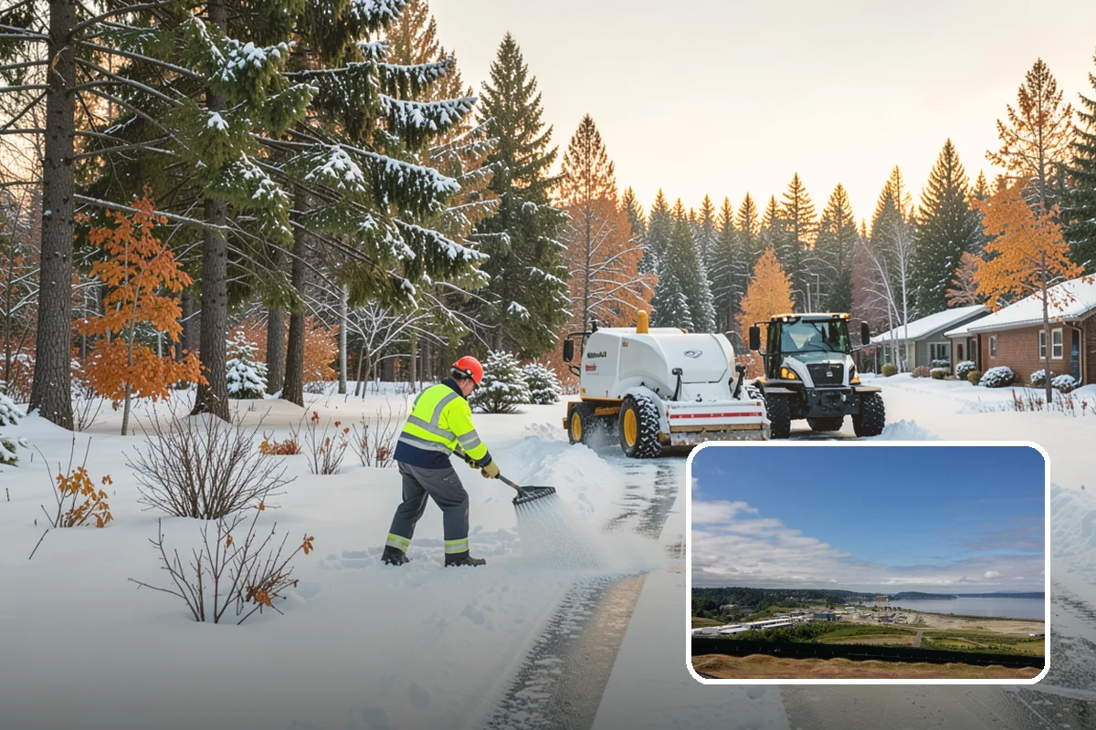 Property Management Snow Removal in University Place, Pierce County, WA - One point of contact for every property in your portfolio