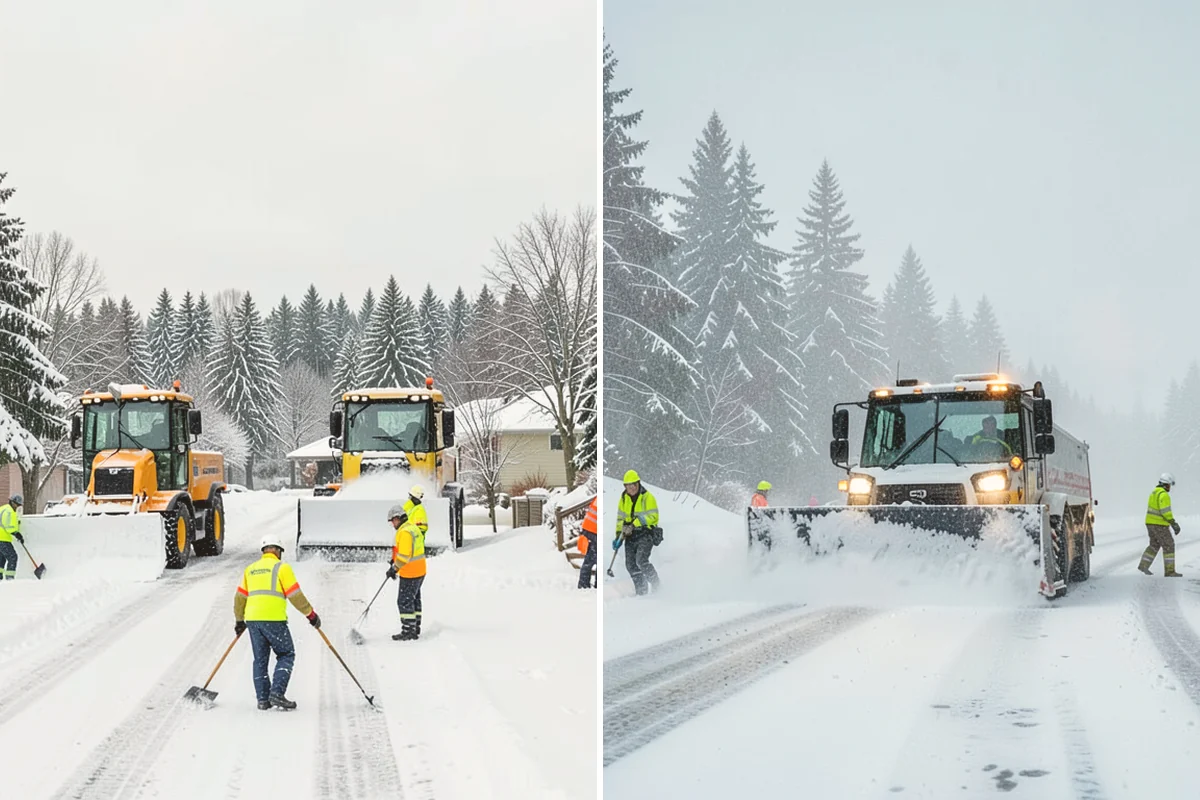 Public Sidewalk Clearing in Algona, King County, WA - We confirm the frontage and local clearing deadline
