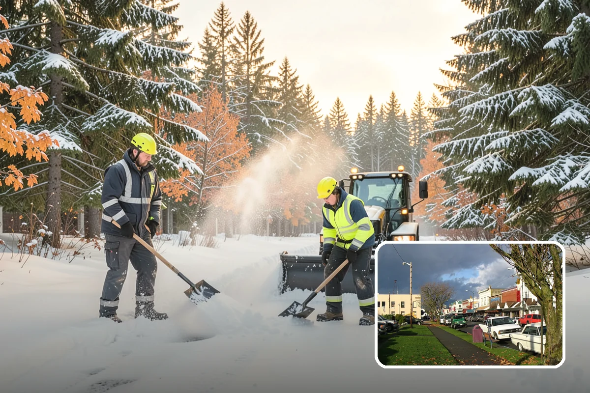 Public Sidewalk Clearing in Arlington, Snohomish County, WA - Keeps you compliant with local ordinances
