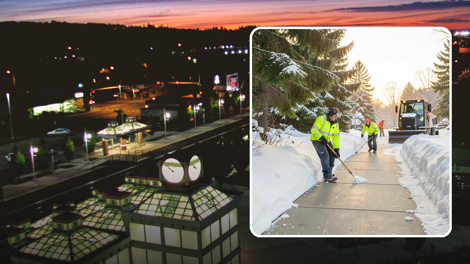 Public Sidewalk Clearing in Auburn, King County, WA - We keep the public sidewalks fronting your property clear to meet local ordinances and protect pedestrians.