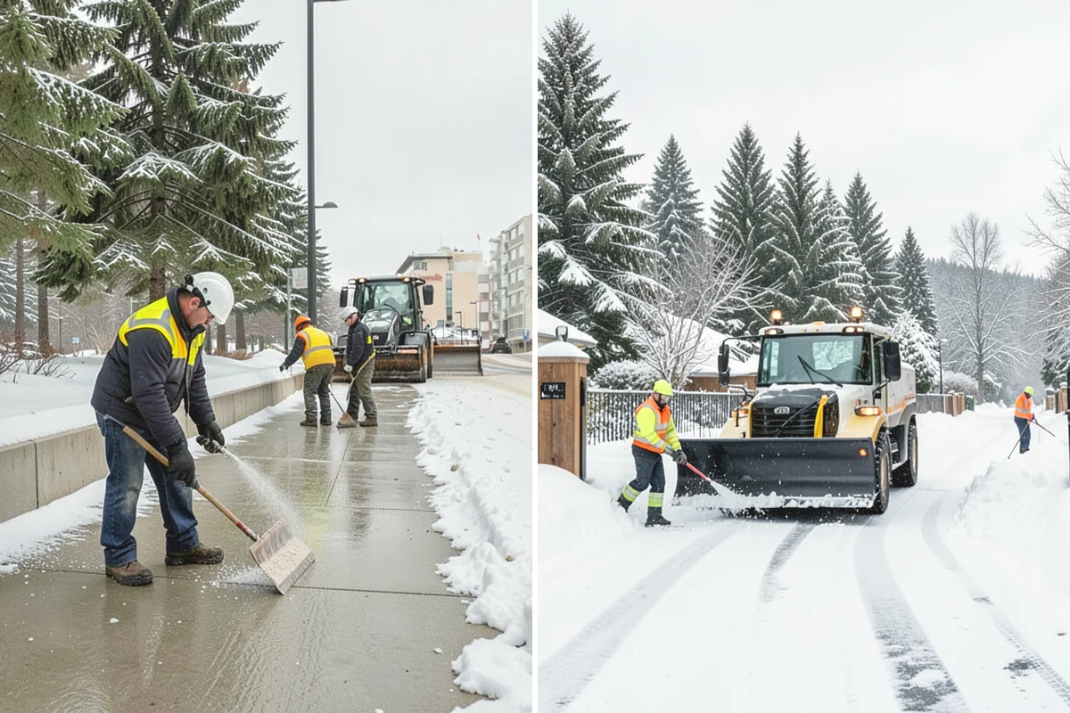 Public Sidewalk Clearing in Black Diamond, King County, WA - We confirm the frontage and local clearing deadline