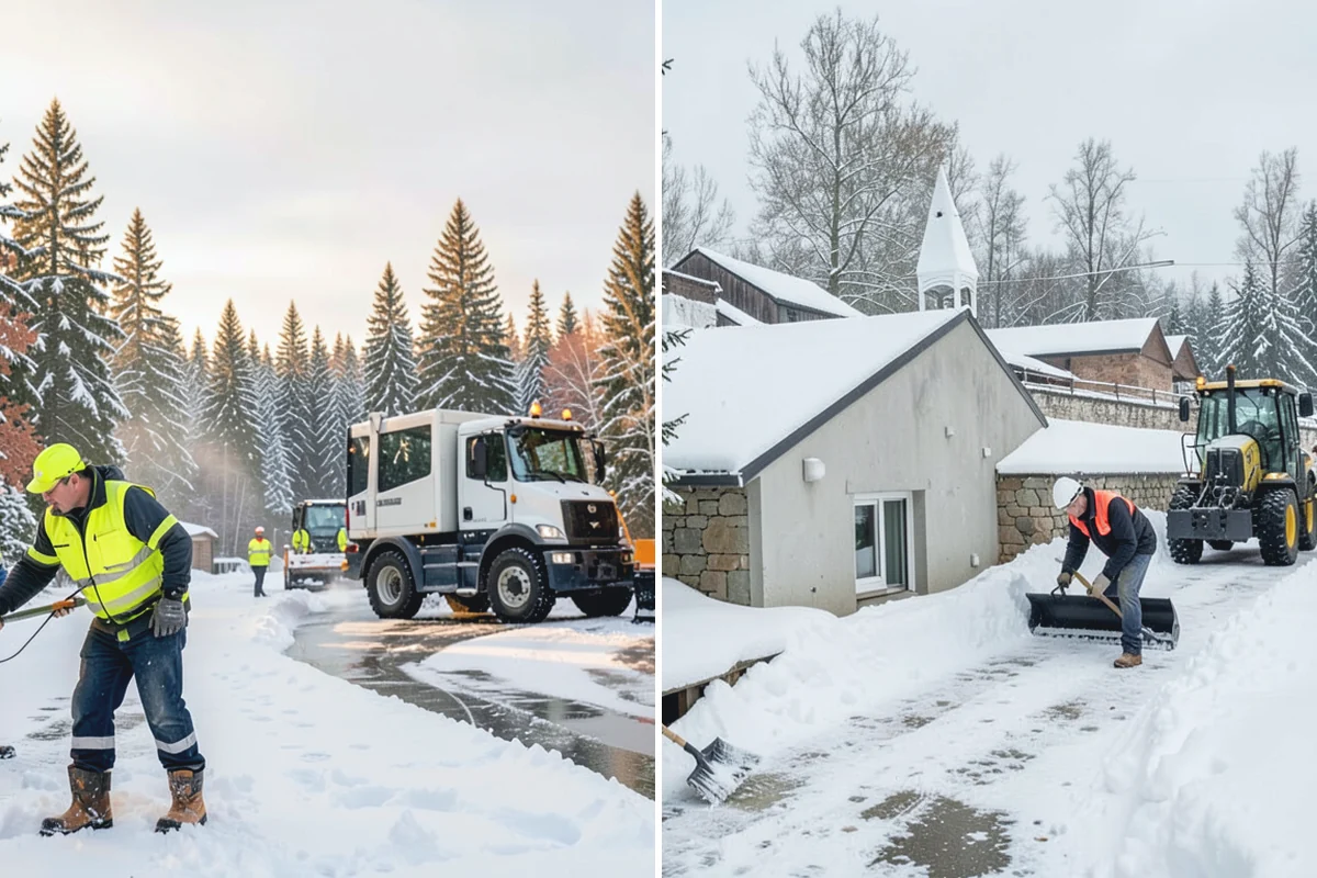 Public Sidewalk Clearing in Bonney Lake, Pierce County, WA - We confirm the frontage and local clearing deadline