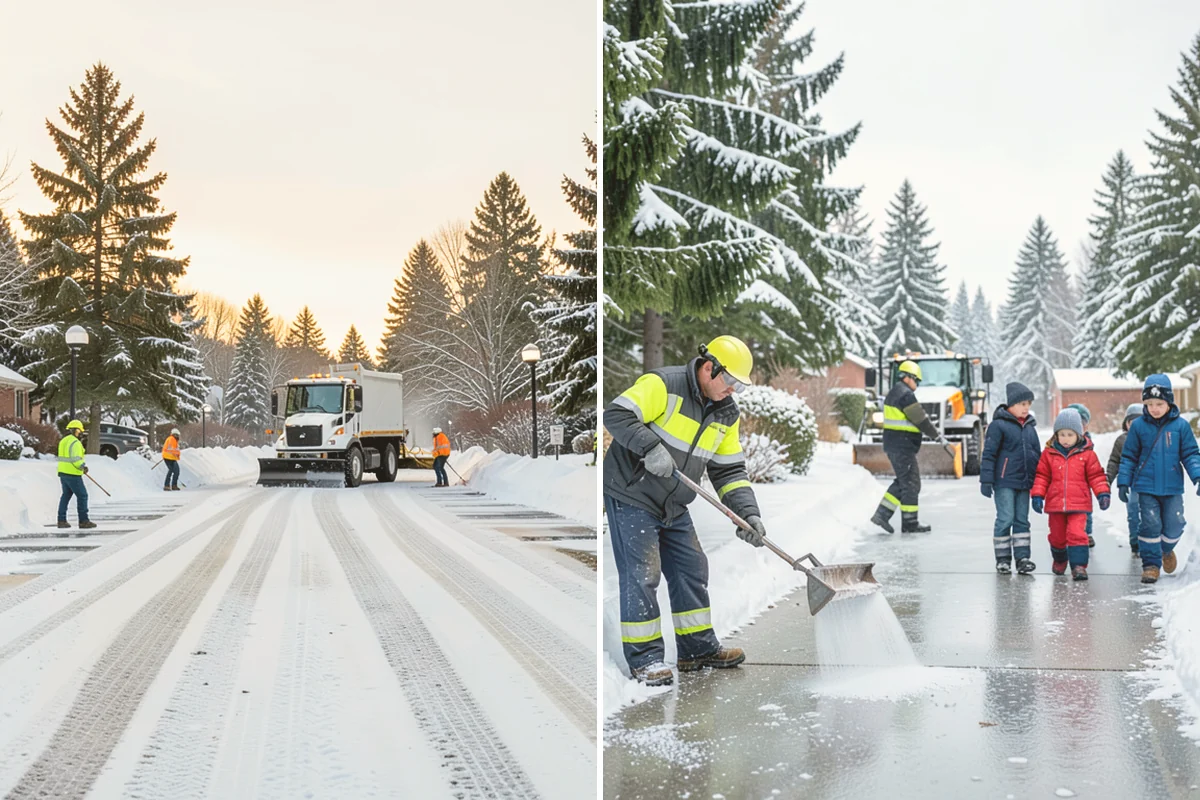 Public Sidewalk Clearing in Bothell, King County, WA - We confirm the frontage and local clearing deadline
