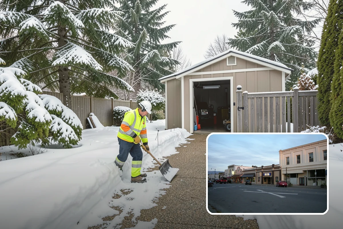 Public Sidewalk Clearing in Burlington, Skagit County, WA - Keeps you compliant with local ordinances