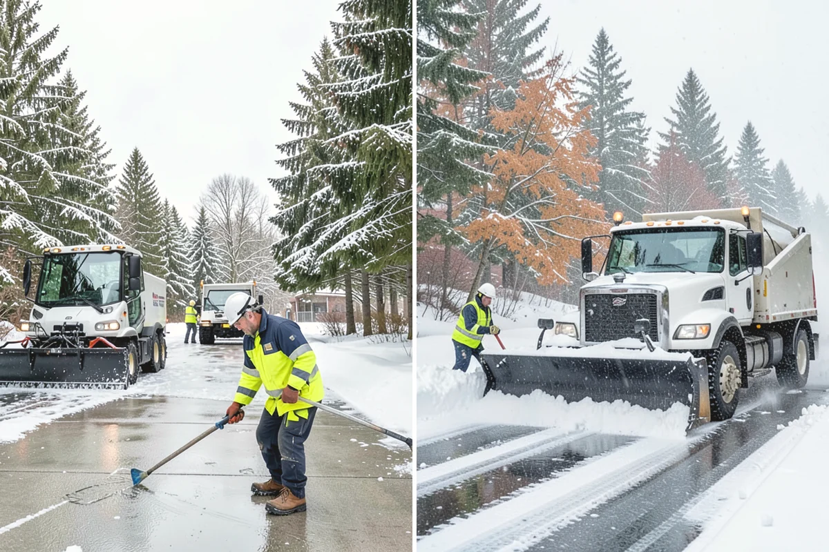 Public Sidewalk Clearing in Carnation, King County, WA - We confirm the frontage and local clearing deadline