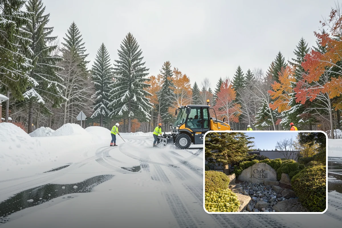 Public Sidewalk Clearing in Clyde Hill, King County, WA - Keeps you compliant with local ordinances