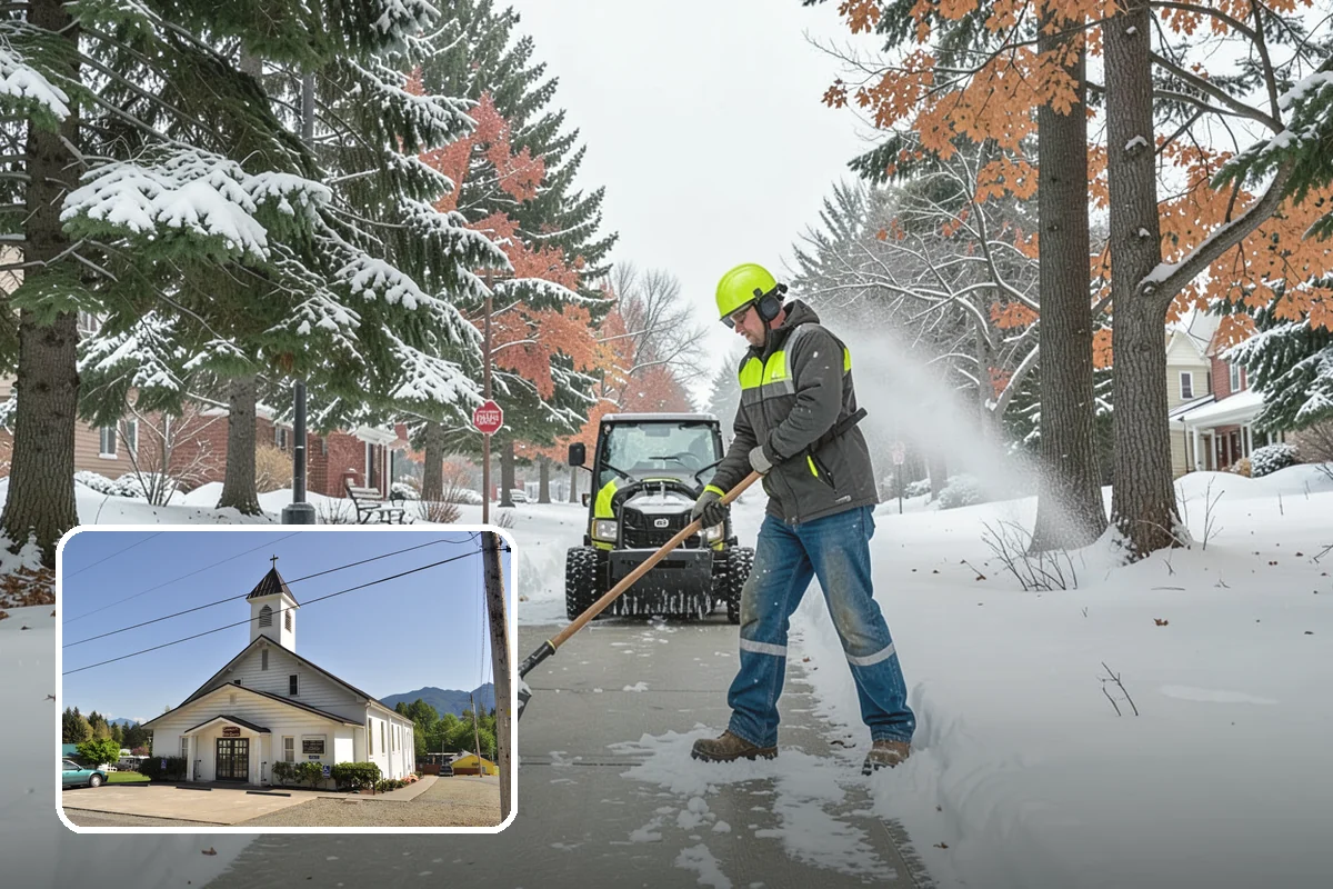 Public Sidewalk Clearing in Concrete, Skagit County, WA - Keeps you compliant with local ordinances