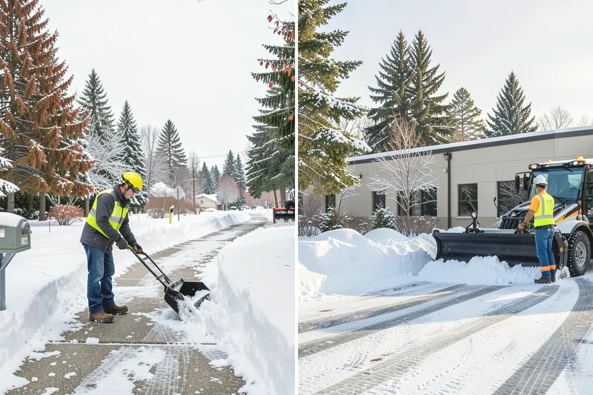 Public Sidewalk Clearing in Duvall, King County, WA - We confirm the frontage and local clearing deadline