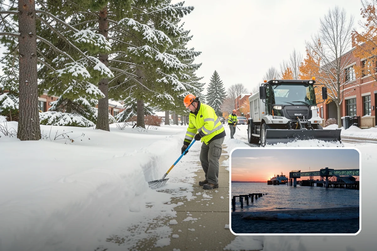 Public Sidewalk Clearing in Edmonds, Snohomish County, WA - Keeps you compliant with local ordinances