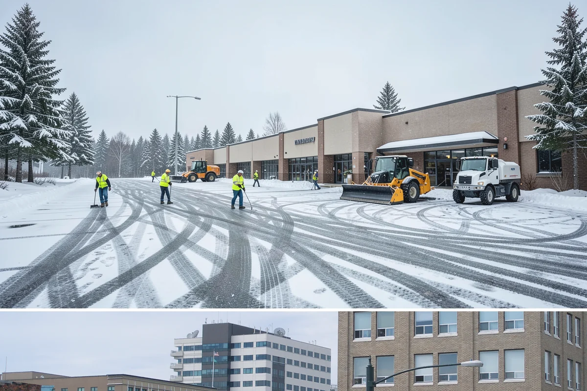 Public Sidewalk Clearing in Everett, Snohomish County, WA - Public sidewalk clearing is required after every snowfall through the winter season.