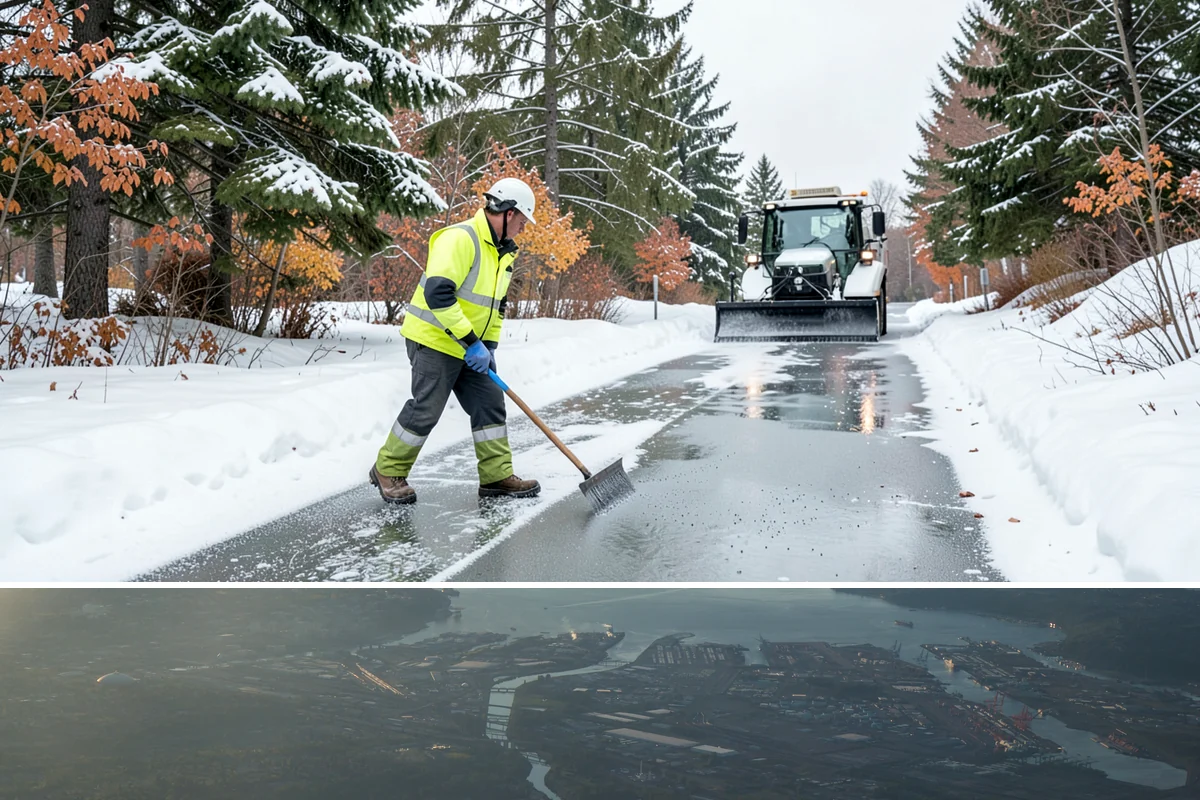 Public Sidewalk Clearing in Fife, Pierce County, WA - Public sidewalk clearing is required after every snowfall through the winter season.