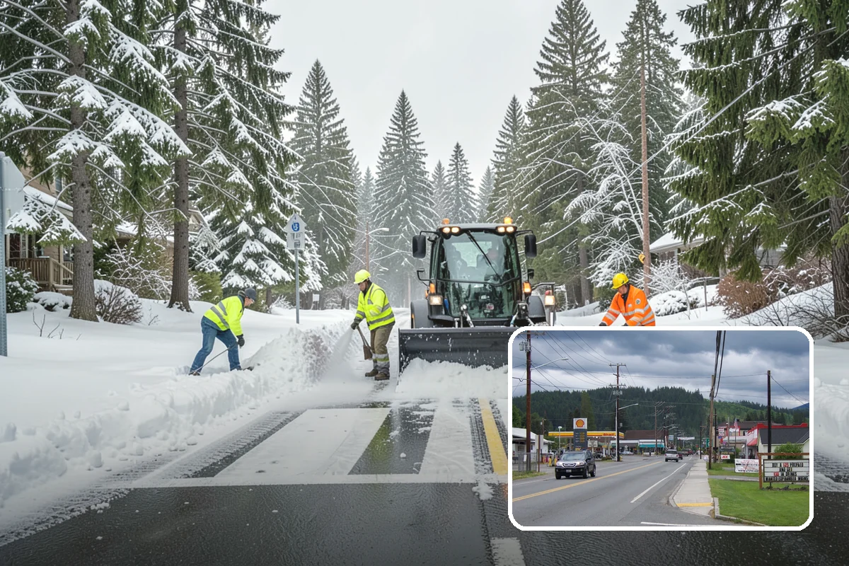 Public Sidewalk Clearing in Granite Falls, Snohomish County, WA - Keeps you compliant with local ordinances