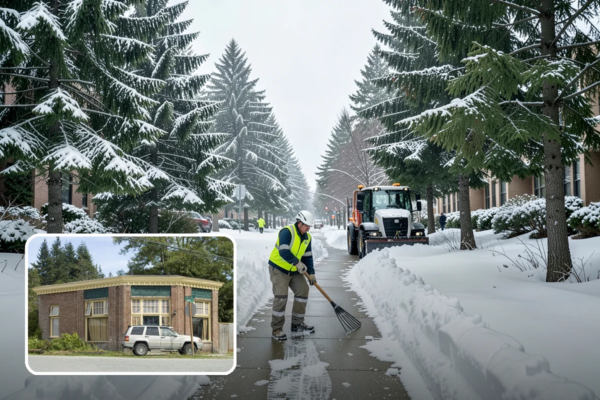 Public Sidewalk Clearing in Hamilton, Skagit County, WA - Keeps you compliant with local ordinances