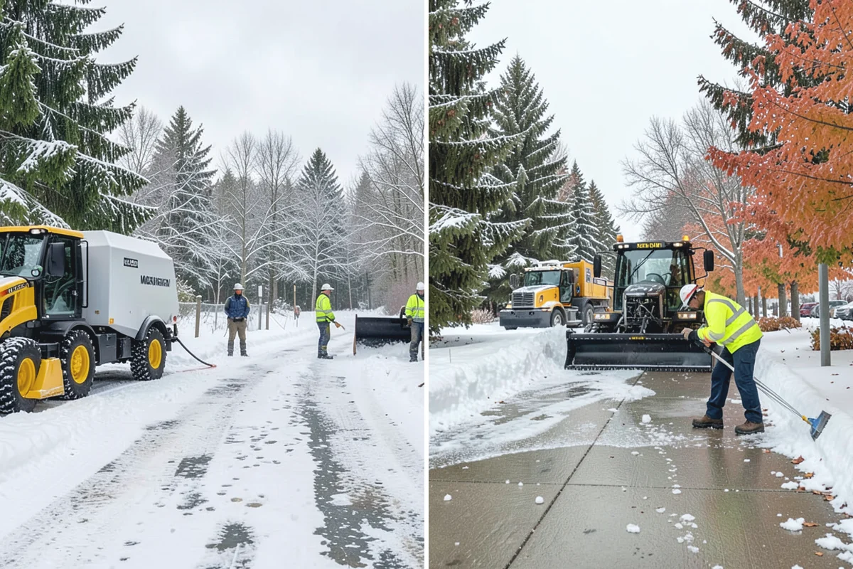 Public Sidewalk Clearing in Hamilton, Skagit County, WA - We confirm the frontage and local clearing deadline