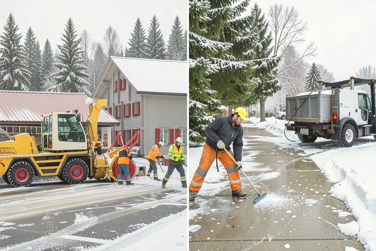 Public Sidewalk Clearing in Kent, King County, WA - We confirm the frontage and local clearing deadline