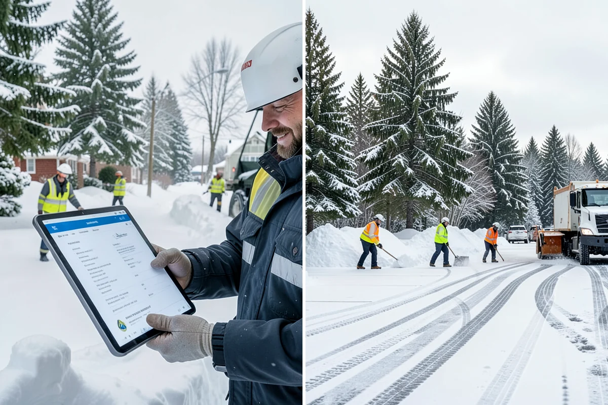 Public Sidewalk Clearing in Lake Forest Park, King County, WA - We confirm the frontage and local clearing deadline