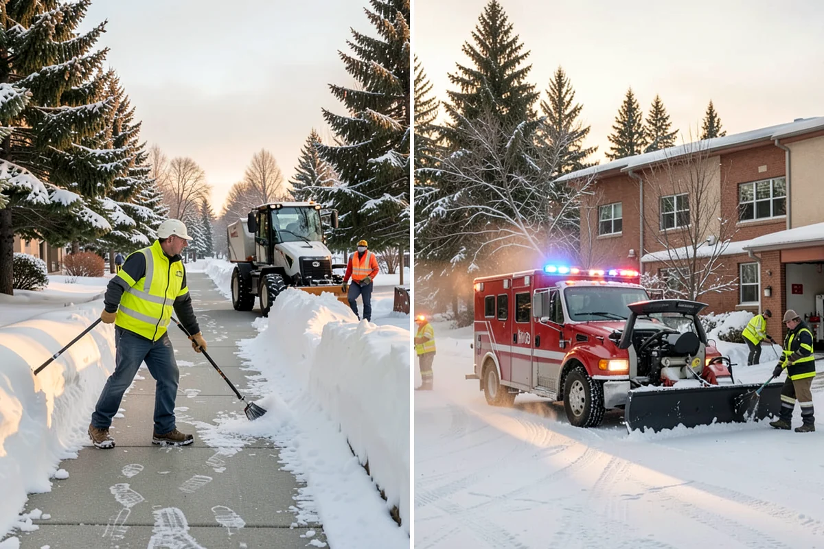 Public Sidewalk Clearing in Lyman, Skagit County, WA - We confirm the frontage and local clearing deadline