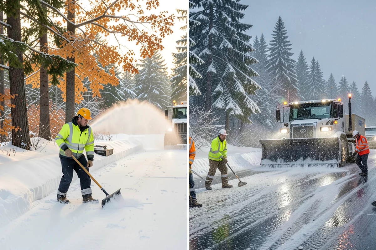 Public Sidewalk Clearing in Maple Valley, King County, WA - We confirm the frontage and local clearing deadline