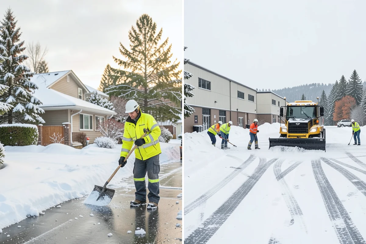 Public Sidewalk Clearing in Marysville, Snohomish County, WA - We confirm the frontage and local clearing deadline