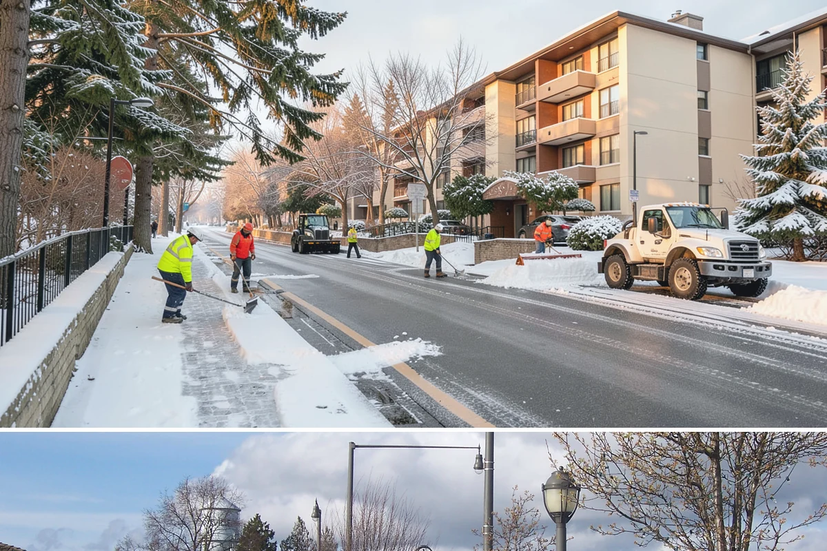 Public Sidewalk Clearing in Marysville, Snohomish County, WA - Public sidewalk clearing is required after every snowfall through the winter season.