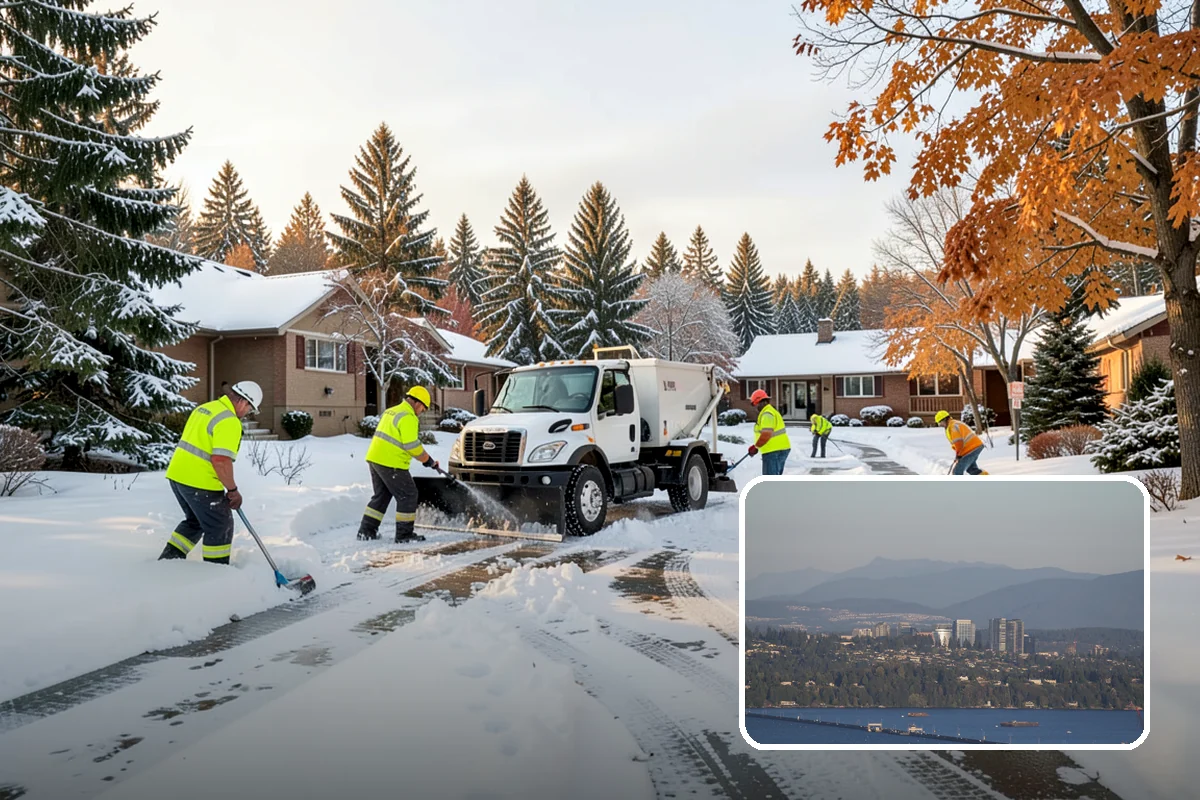 Public Sidewalk Clearing in Medina, King County, WA - Keeps you compliant with local ordinances