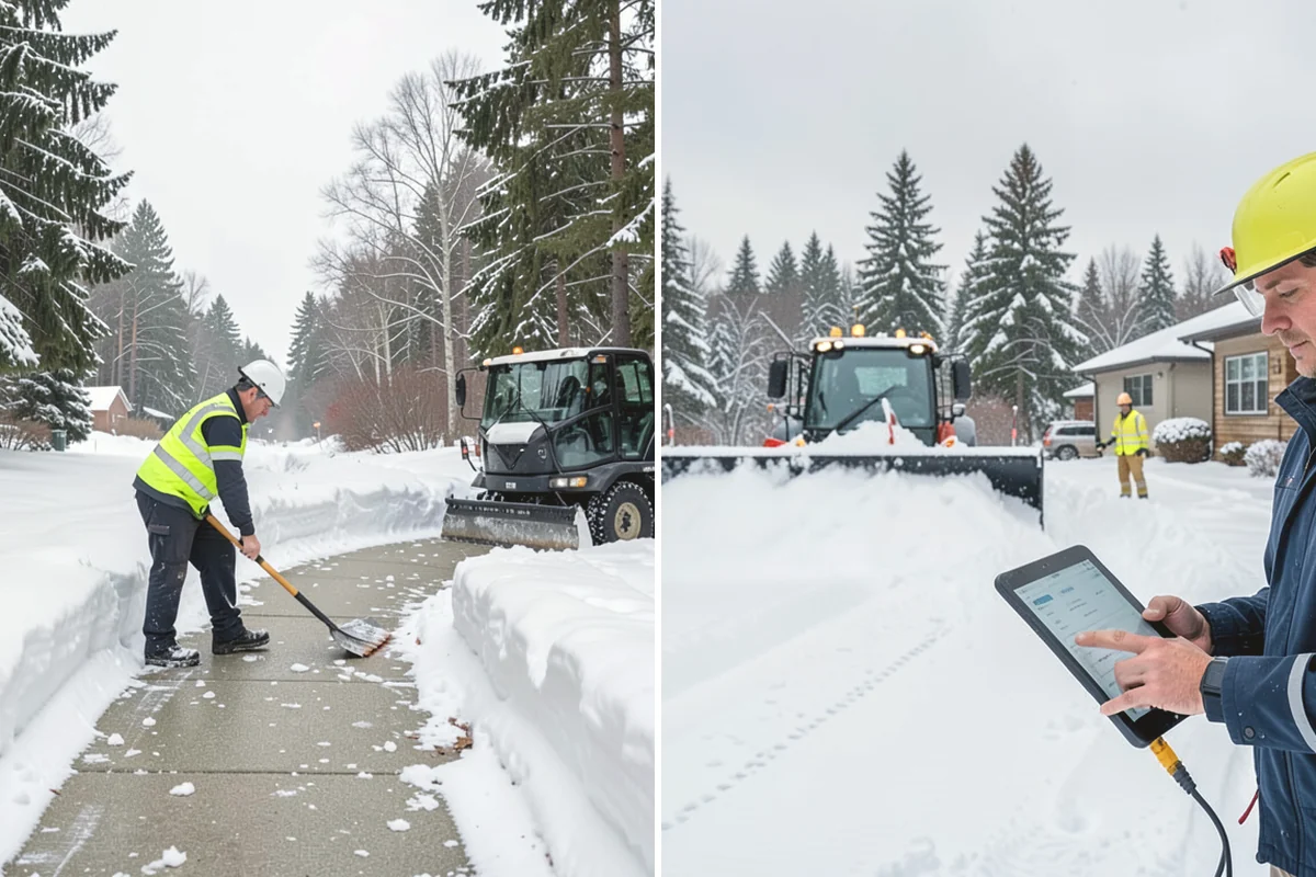 Public Sidewalk Clearing in Mercer Island, King County, WA - We confirm the frontage and local clearing deadline