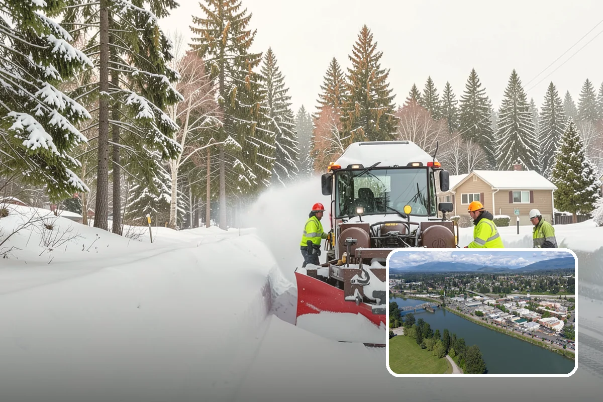 Public Sidewalk Clearing in Mount Vernon, Skagit County, WA - Keeps you compliant with local ordinances