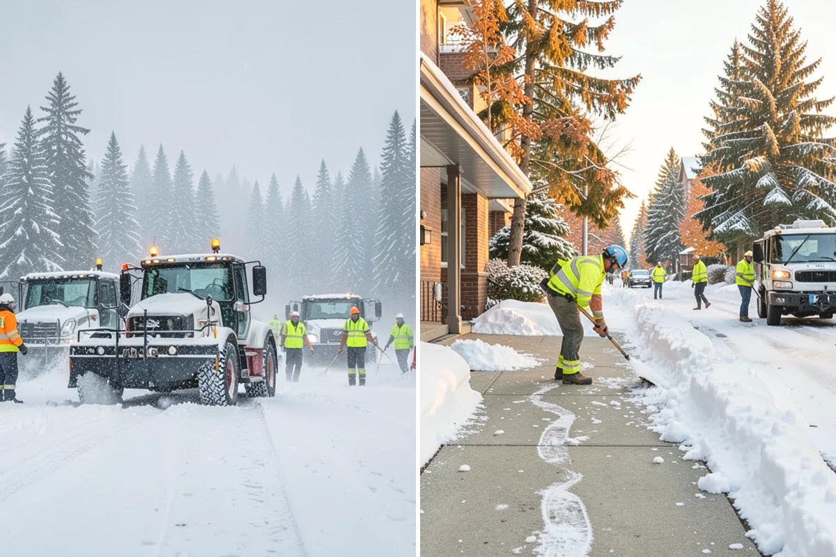Public Sidewalk Clearing in Mountlake Terrace, Snohomish County, WA - We confirm the frontage and local clearing deadline