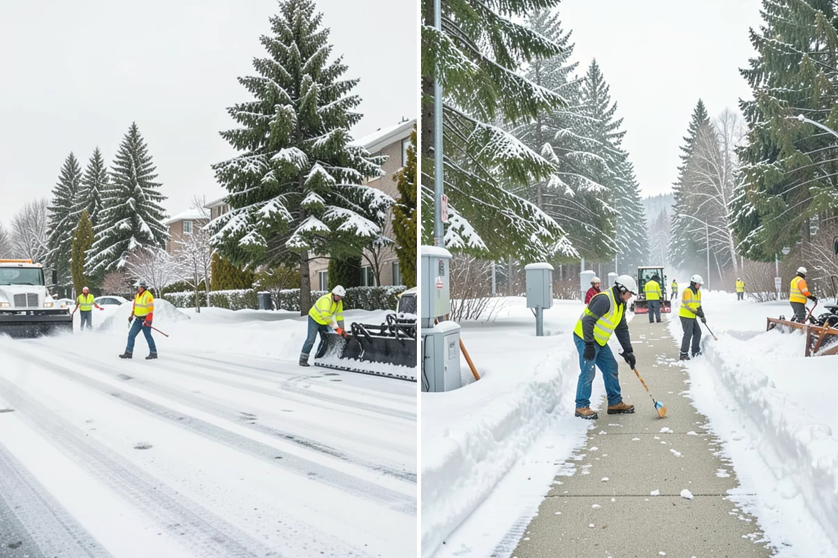 Public Sidewalk Clearing in North Bend, King County, WA - We confirm the frontage and local clearing deadline