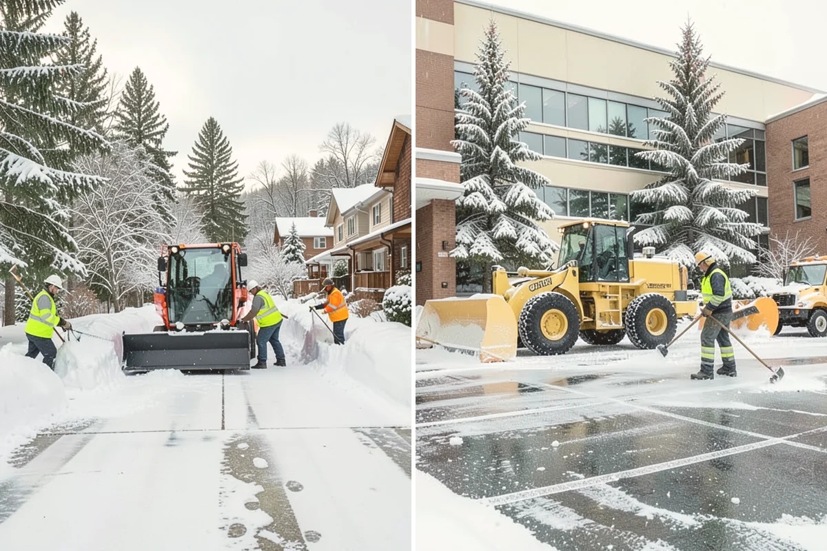 Public Sidewalk Clearing in Orting, Pierce County, WA - We confirm the frontage and local clearing deadline