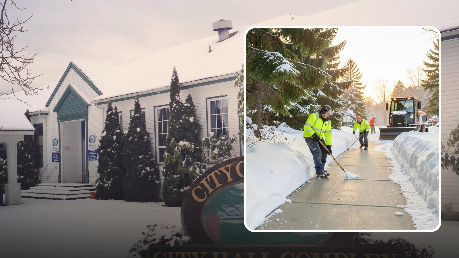 Public Sidewalk Clearing in Pacific, King County, WA - We keep the public sidewalks fronting your property clear to meet local ordinances and protect pedestrians.