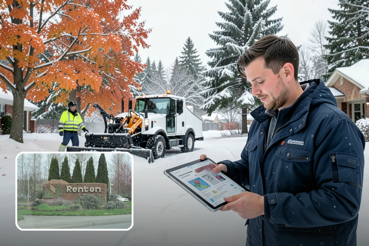 Public Sidewalk Clearing in Renton, King County, WA - Keeps you compliant with local ordinances