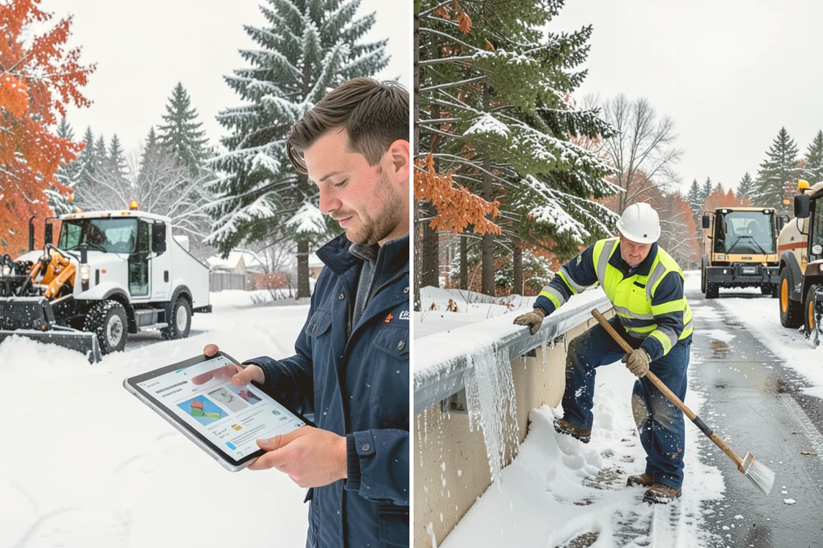 Public Sidewalk Clearing in Stanwood, Snohomish County, WA - We confirm the frontage and local clearing deadline