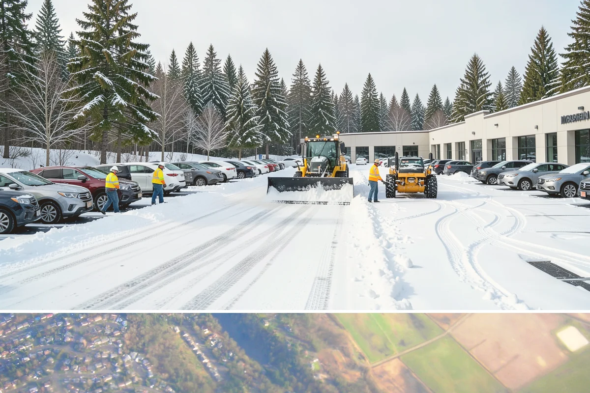 Ramp Snow Removal in Algona, King County, WA - Keep ramps on active treatment throughout any freeze event, most common in the lowlands from December into February.