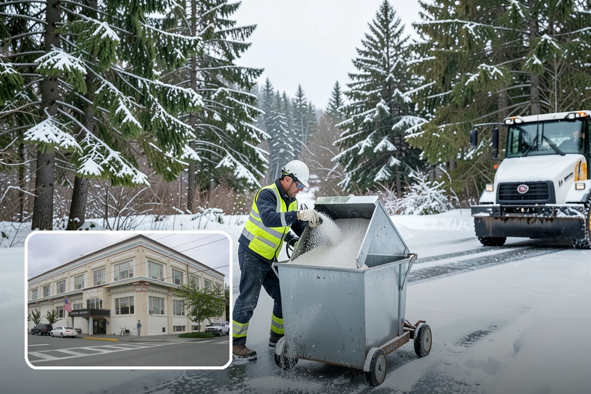 Ramp Snow Removal in Anacortes, Skagit County, WA - Restores traction on the steepest, highest-risk surfaces
